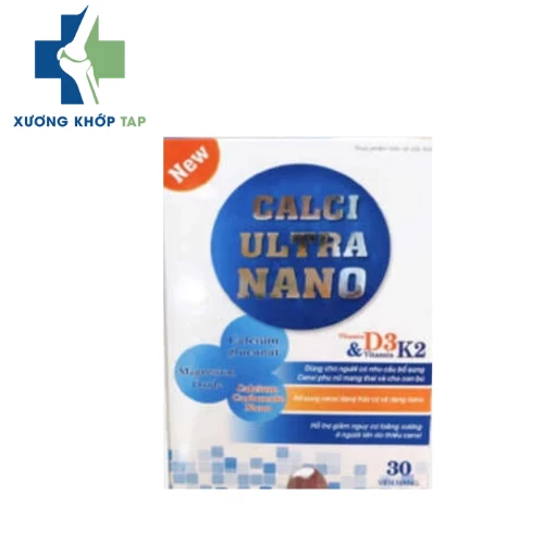 Calci Ultra Nano - Giúp bổ sung canxi cho xương chắc khoẻ